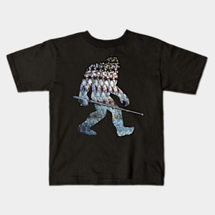 Bigfoot Striped Bass Kids T-Shirt